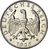 Obverse 2 Reichsmark 1925 D