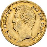Obverse 20 Francs 1830 A Raised edge