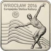Reverse 10 Zlotych 2016 MW Wrocław - the European Capital of Culture