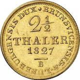 Reverse 2 1/2 Thaler 1827 B