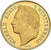 Obverse 4 Ducat 1841 25 Years of the King's Reign