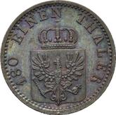 Obverse 1 Pfennig 1870 B