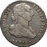 Obverse 1 Real 1788 S C