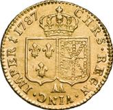 Reverse Louis d'Or 1787 AA