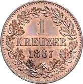 Reverse Kreuzer 1867