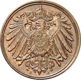Reverse 1 Pfennig 1899 J