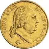 Obverse 40 Francs 1816 B