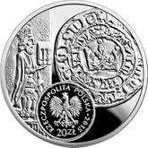Obverse 20 Zlotych 2015 MW The grosz of Casimir the Great