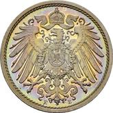 Reverse 10 Pfennig 1915 E