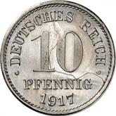Obverse 10 Pfennig 1917 E