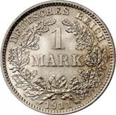 Obverse 1 Mark 1911 J