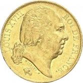 Obverse 20 Francs 1818 Q