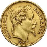 Obverse 20 Francs 1863 BB