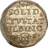 Reverse Schilling (Szelag) 1763 FLS Elbing
