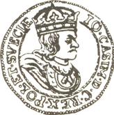 Obverse Ducat 1661 GBA Portrait with Crown