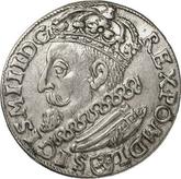 Obverse 3 Groszy (Trojak) 1601 K Krakow Mint