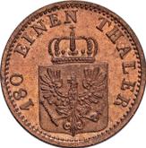 Obverse 2 Pfennig 1870 B