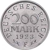Reverse 200 Mark 1923 F