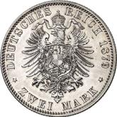 Reverse 2 Mark 1879 A Prussia