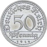Obverse 50 Pfennig 1919 A