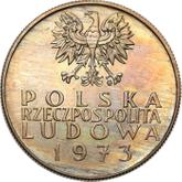 Obverse 10 Zlotych 1973 MW JMN Pattern 200 years of the National Education Commission