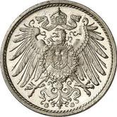 Reverse 10 Pfennig 1901 G