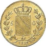 Reverse 5 Gulden 1823