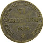 Reverse 6 Kreuzer 1819