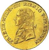 Obverse 1/2 Frederick D'or 1802 A