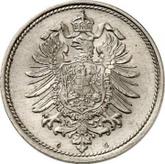 Reverse 10 Pfennig 1889 G
