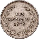 Reverse Kreuzer 1828