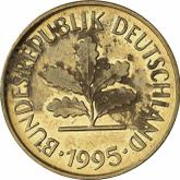 Reverse 5 Pfennig 1995 F