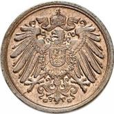 Reverse 1 Pfennig 1899 G