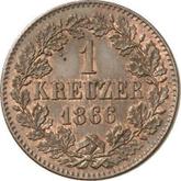 Reverse Kreuzer 1866