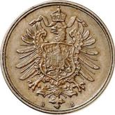 Reverse 2 Pfennig 1877 B