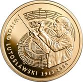Reverse 200 Zlotych 2013 MW 100th Birthday of Witold Lutoslawski
