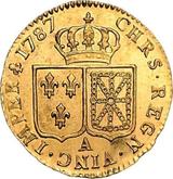 Reverse Louis d'Or 1787 A