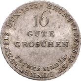 Reverse 16 Gute Groschen 1822