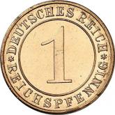 Obverse 1 Reichspfennig 1925 A