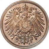 Reverse 1 Pfennig 1898 E