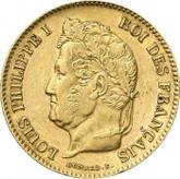 Obverse 40 Francs 1839 A