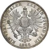 Reverse Thaler 1866 A Victory in the war