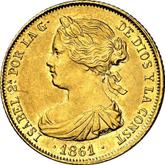 Obverse 100 Reales 1861