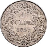 Reverse Gulden 1837 A.D.