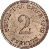Obverse 2 Pfennig 1912 G