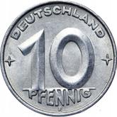 Obverse 10 Pfennig 1953 E