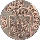 Obverse 3 Pfennig 1821 B