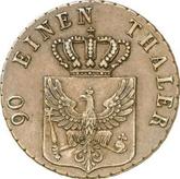 Obverse 4 Pfennig 1825 D