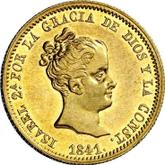 Obverse 80 Reales 1841 B PS