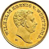 Obverse 10 Gulden 1825 W